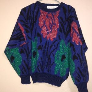 The Import Workshop Floral Sweater